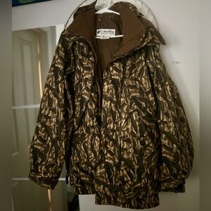 Columbia Brown delta marsh Camouflage Outdoor Jacket